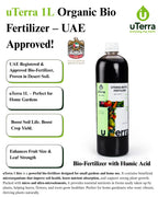 uTerra Organic Liquid Fertilizer 1L – Soil & Plant Health Booster